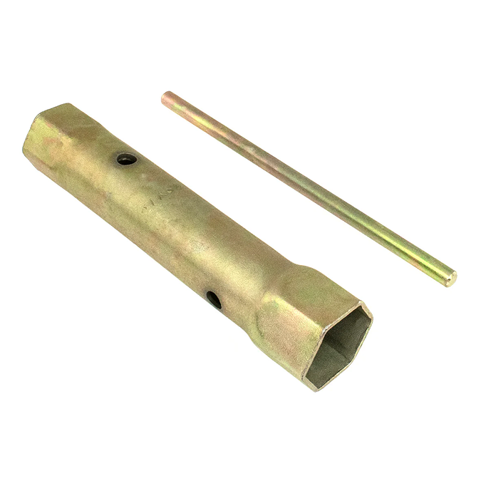 Tubular Box Spanner With Tommy Bar - Victorian Plumbing