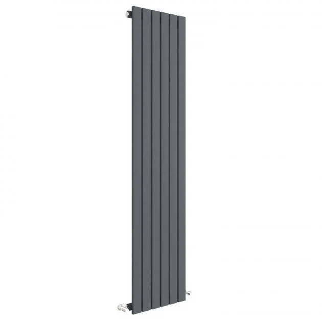 Single Colour Radiator Hudson Reed Sloane Single Panel Designer Radiator 1500 X 354mm ...