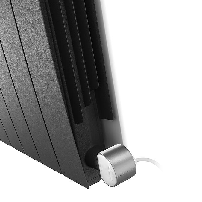 Terma Bergamo (Wi-Fi Controlled) H590 X W1360mm Graphite Electric ...