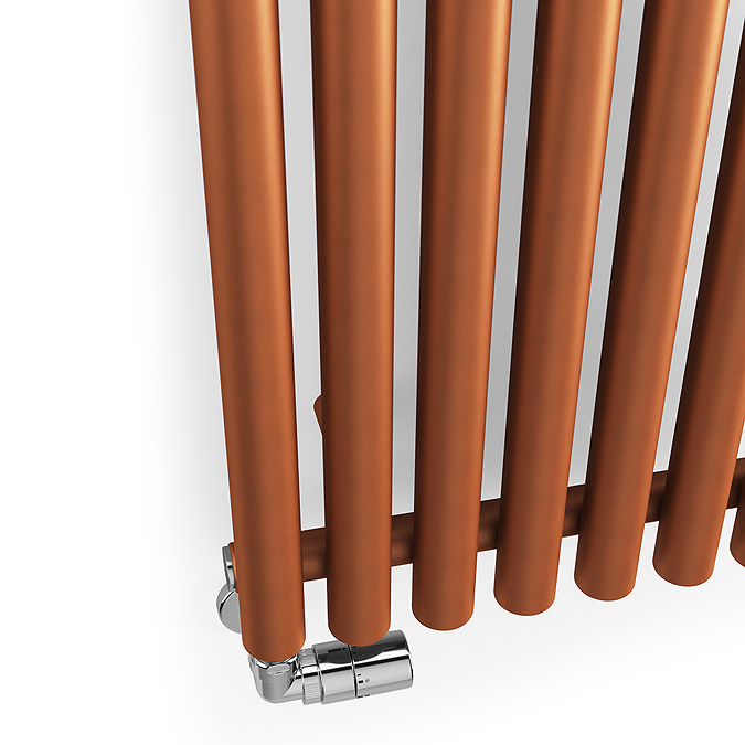 480 Copper Radiator Terma Rolo-Room True Copper Radiator 1800 X 480mm - Victorian Plumbing