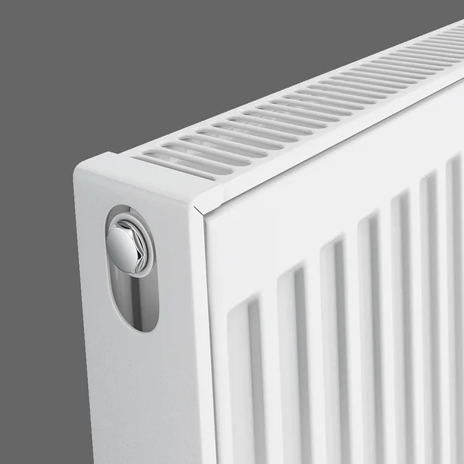 Slim Short Radiator 500 X 500mm Slim Double Panel Radiator - Type 21 - Victorian Plumbing