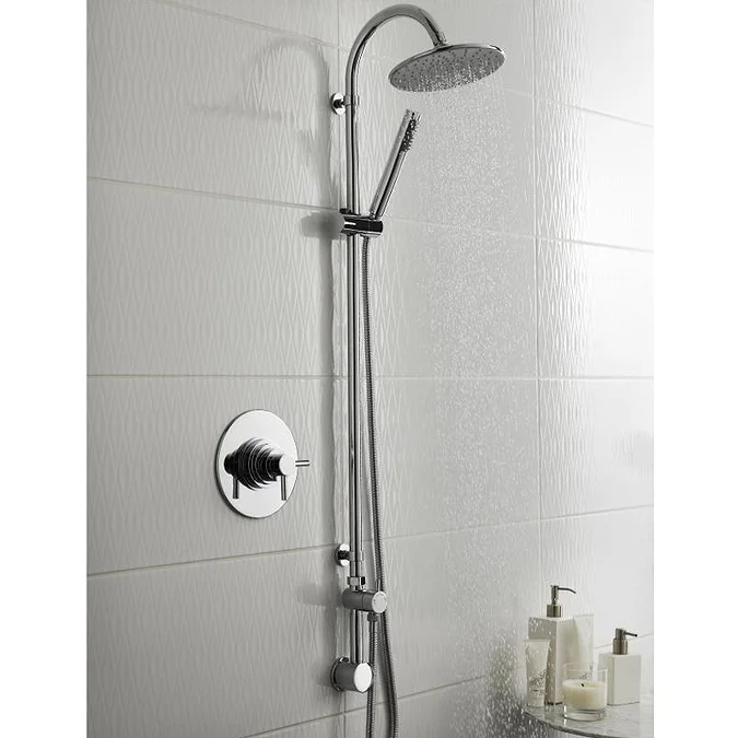 Modern Rigid Riser Kit Hudson Reed Destiny Rigid Riser Shower Kit With Concealed Outlet Elbow ...