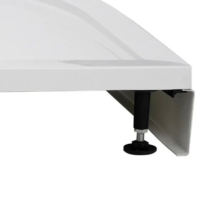 Aurora Stone Rectangular Shower Tray + Riser Kit - Victorian Plumbing