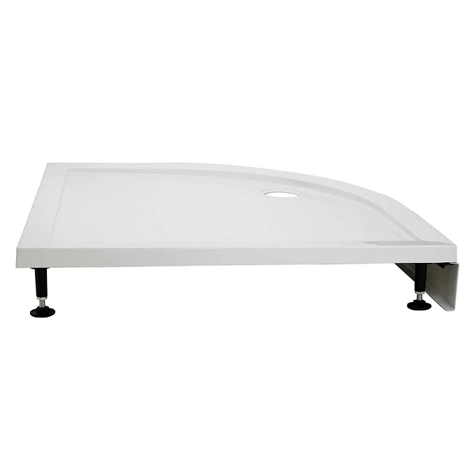 Triangular Shower Floor Riser Aurora Stone RH Offset Quadrant Shower Tray + Riser Kit - Victorian ...