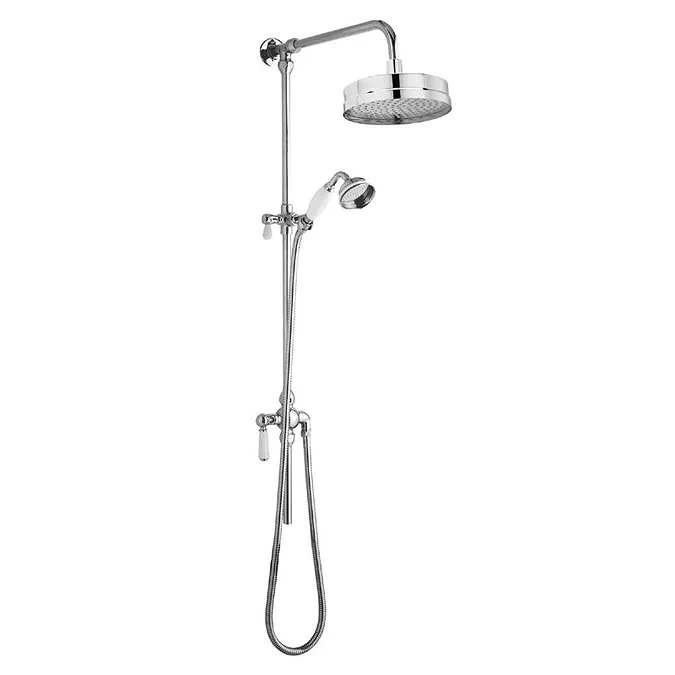 Modern Rigid Riser Kit Nuie Traditional Luxury Rigid Riser Kit With Diverter & Dual Exposed ...