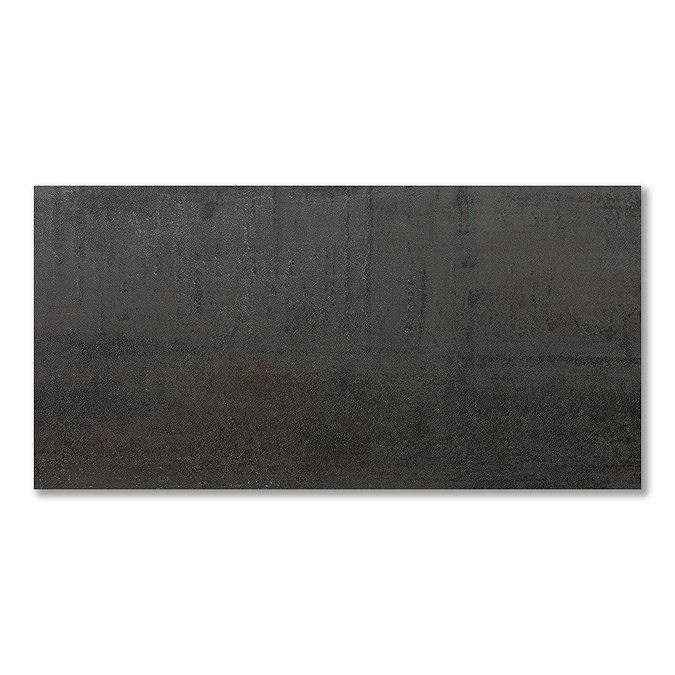 Metallic Graphite Tile Korten Graphite Oxide Metal Effect Wall & Floor Tiles - 300 X 600mm ...