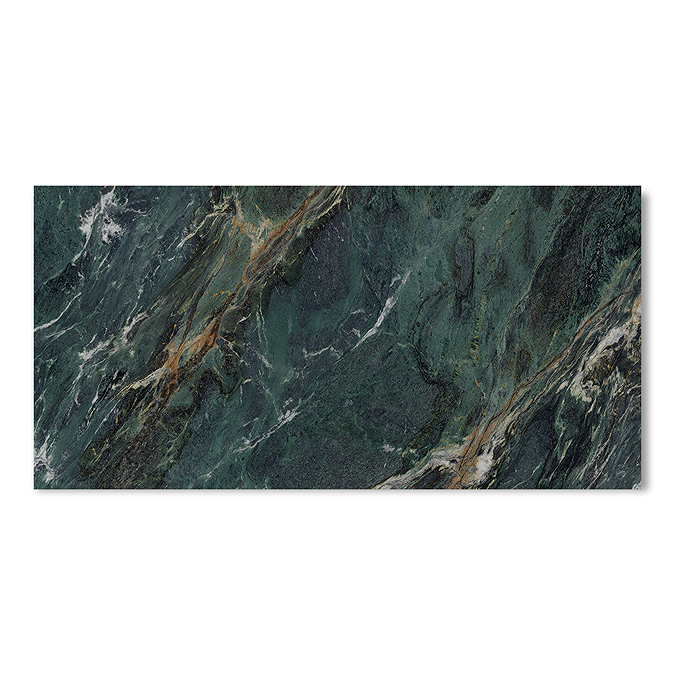 Vaida Large Format Green Marble Effect Wall And Floor Tiles - 600 X ...