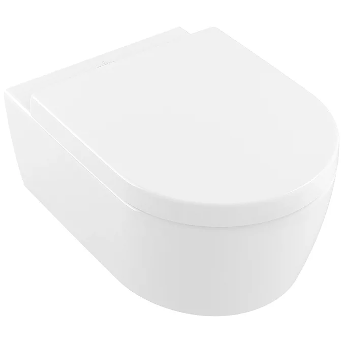 Villeroy & Boch ViPro 2.0 Toilet Frame With White Flush Plate + Avento ...